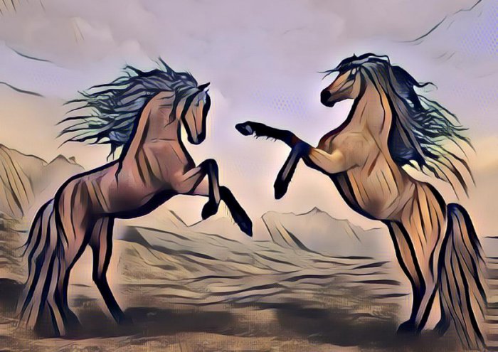 Wild Horses From Creative Bubble ArtArt